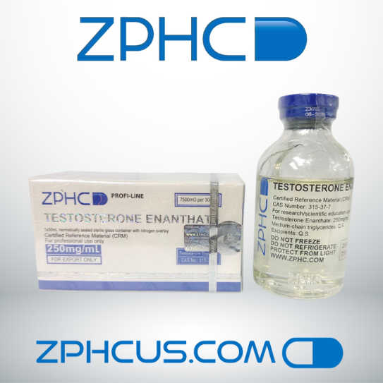 Testosterone Enanthate 250 mg/ml 30 ml ZPHC