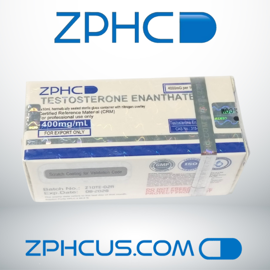 Testosterone Enanthate 400 mg/ml 10 ml ZPHC