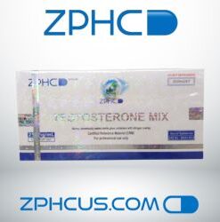 Testosterone MIX 250 mg/ml, 1ml Ampoule (10 Ampoules) – ZPHC