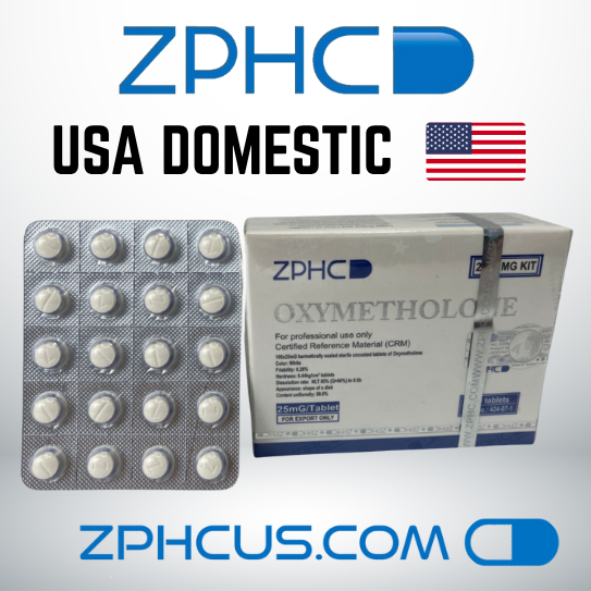 Oxymetholone (Anadrol) (100 tablets) 25 mg ZPHC - Domestic US
