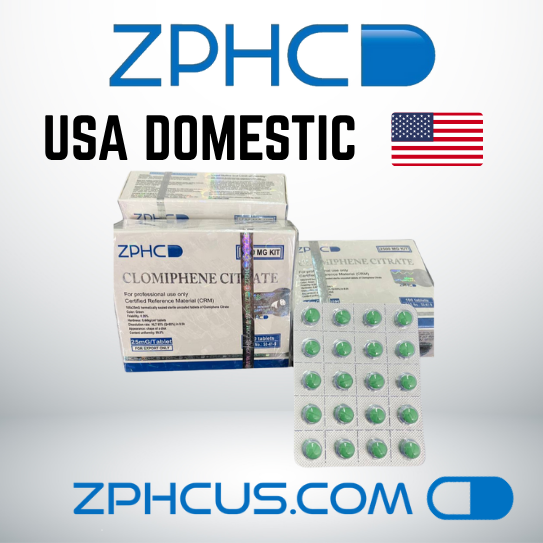 Clomiphene Citrate (Clomid) (100 tablets) 25 mg ZPHC - Domestic US