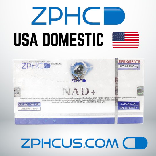 NAD+ ZPHC 2500 mg - Domestic US